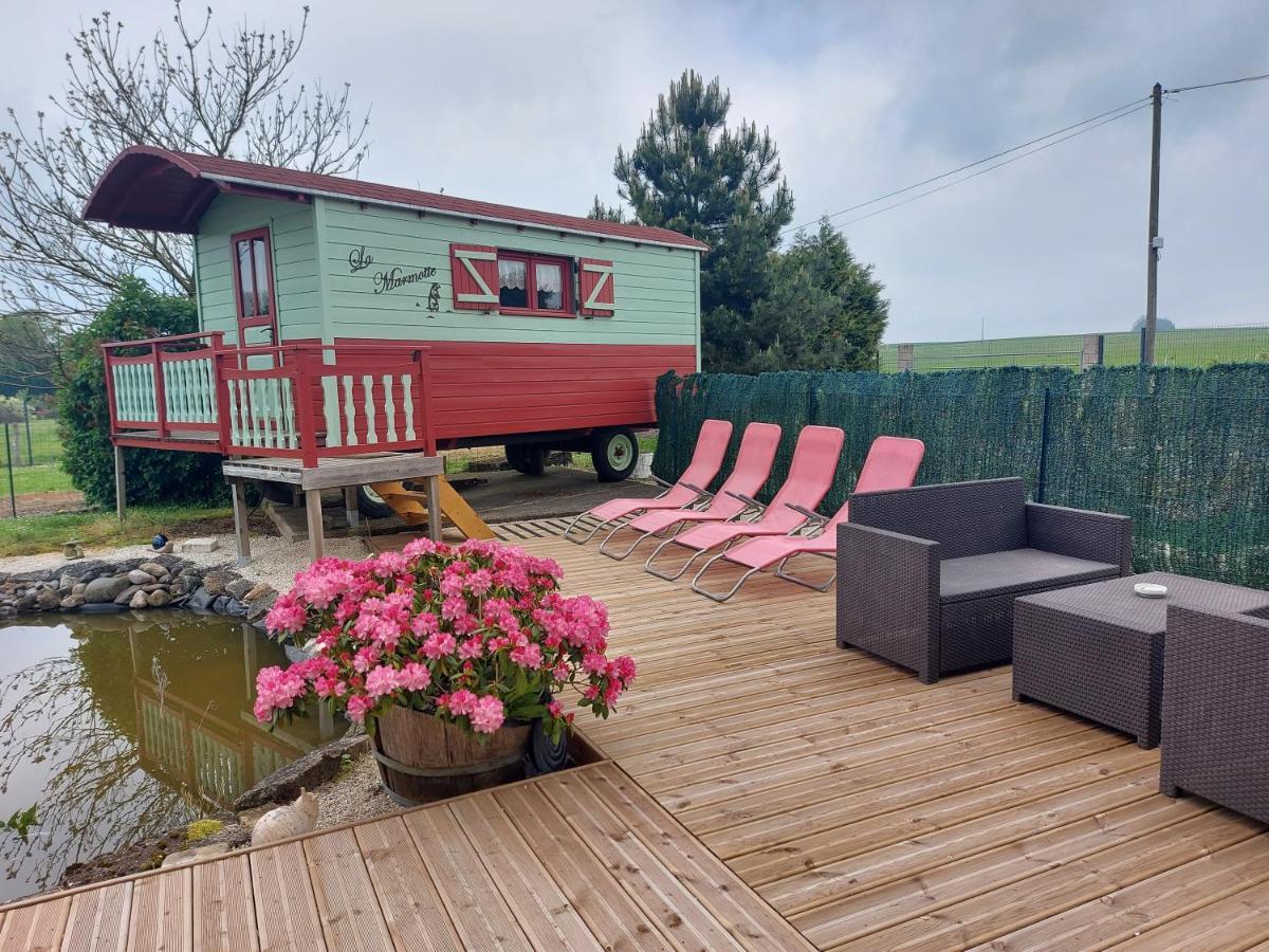 Roulotte La Marmotte Villa Poinson-les-Fayl Dış mekan fotoğraf